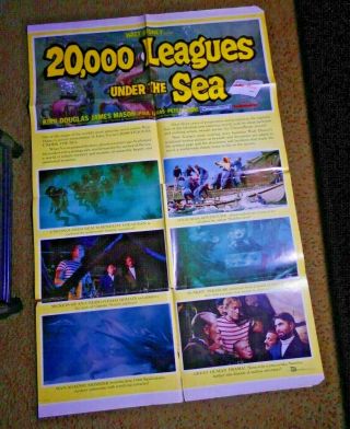 Ctom 20,  000 Leagues Under The Sea One - Sheet Movie Poster Style B