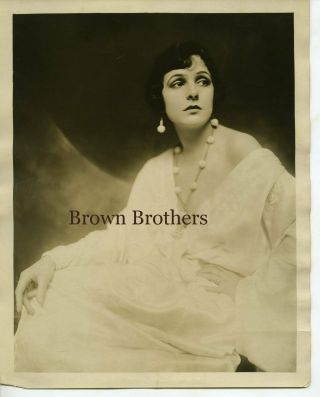Vintage 1920s Hollywood Actress Norma Talmadge Dbw Photo - Brown Bros