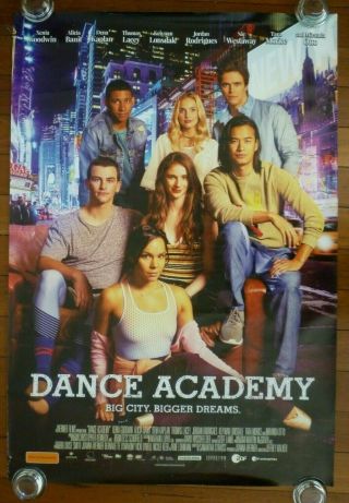 Dance Academy The Movie 2017 Australian One Sheet Movie Poster 2
