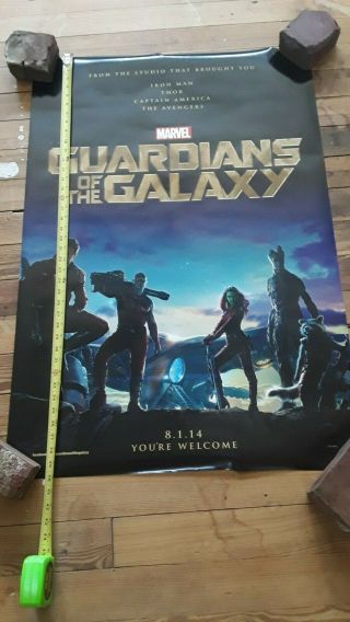 Guardians Of The Galaxy 2 Sided Movie Poster 2014