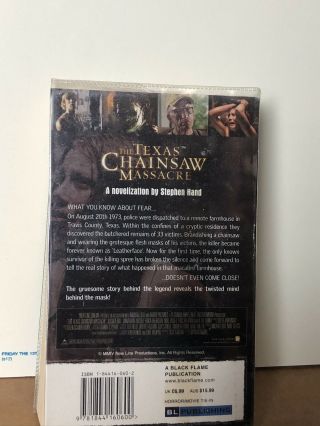 Texas Chainsaw Massacre 2003 Movie Novelization Stephen Hand 2