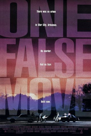 One False Move Movie Poster 1 Sided Rolled 27x40 Billy Bob Thronton