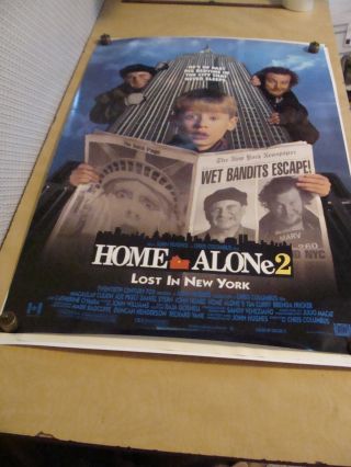 Release Rolled Movie poster: HOME ALONE 2 lost in York - 1992 2