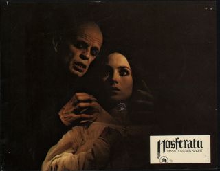 Klaus Kinski - Isabelle Adjani - Nosferatu Phantom Der Nacht German Lobby Card