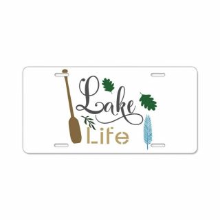 Cafepress Lake Life License Plate (374218055)
