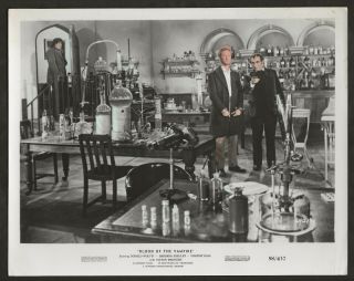 Two 1958 Blood Of The Vampire Orig Photos (2)