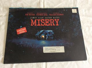 Misery 1990 Permotion Package,  Kathy Bates,  James Caan