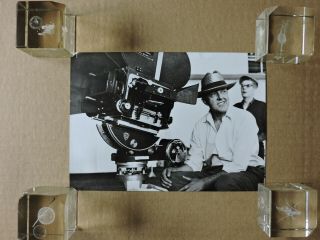 Jacques Tati Behind The Camera Candid Photo 1960 