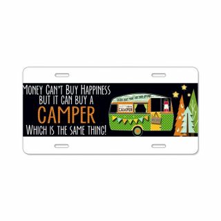 Cafepress Camper Happiness License Plate (1813804375)