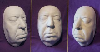 Alfred Hitchcock Face Cast : Great Display Piece Of Legendary Film Director