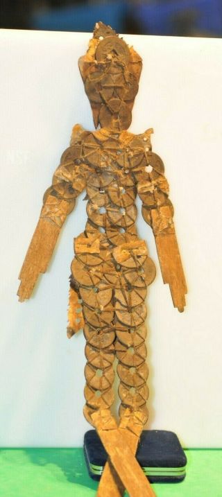 Figure Made With China Cash Coin (40) Coins A