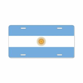 Cafepress Argentina Flag License Plate (548921483)