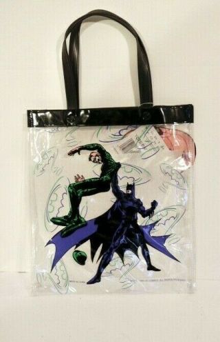 Vintage Batman Forever Halloween Bag (transparent Plastic)