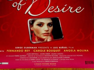 THAT OBSCURE OBJECT OF DESIRE One Sheet Movie Poster LUIS BUNUEL 1977 r - 2001 2