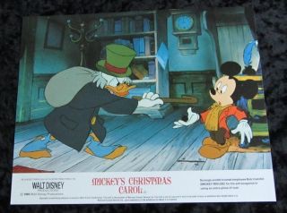 Mickey ' s Christmas Carol lobby cards - Walt Disney,  Mickey Mouse,  Goofy 2