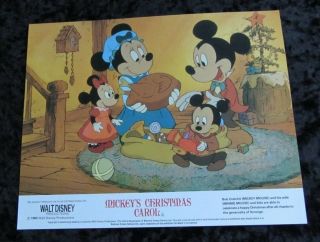 Mickey ' s Christmas Carol lobby cards - Walt Disney,  Mickey Mouse,  Goofy 3
