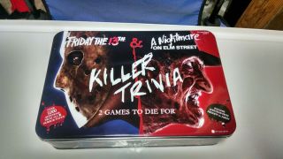 Friday The 13th,  Nightmare On Elm Street,  Freddy Vs Jason,  Killer Trivia Game