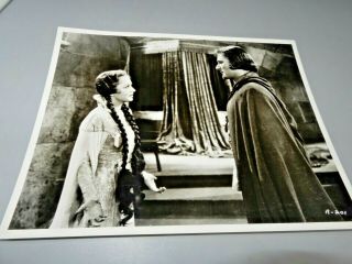 Errol Flynn,  Olivia De Havilland Vintage 8x10 Photo Robin Hood 1938 Movie