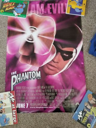 The Phantom Movie Poster 2 Sided Final 27x40 Billy Zane Kristy Swanson