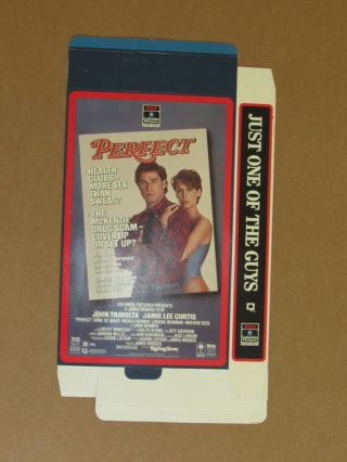 Vintage 1980s Movie Standee Rare Just One Of The Guys/perfect