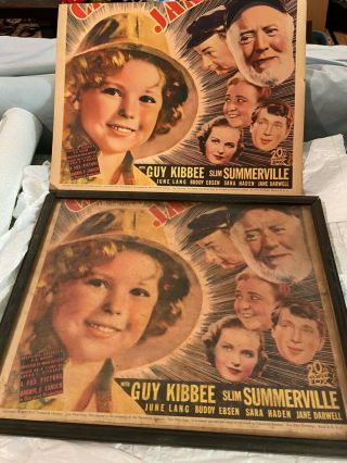 Vintage 1936 Shirley Temple Movie Board