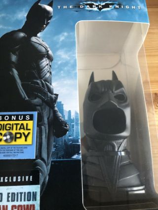 The Dark Knight Best Buy Exclusive Batman Cowl Joker Mask NO DVD STATUE ONLY 2