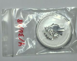 2014 2 oz Silver.  9999 Australian Lunar Horse BU in Cap 3