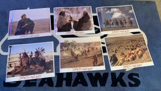 6 Dances With Wolves Lobby Card Set Kevin Costner Graham Greene 11x14 1990 Movie
