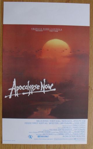 Apocalypse Now Marlon Brando Belgian Movie Poster 