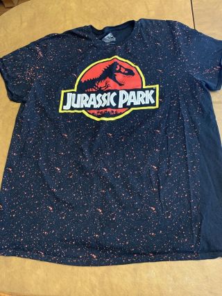 Universal Studios Classic Jurassic Park Movie T - Shirt Size 2xl