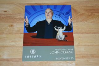 Autographed John Cleese Concert Show Photo - 8x10 / The Real Deal - Monty Python