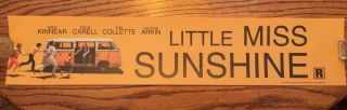 Little Miss Sunshine Mylar 5x25 Poster Rare Steve Carell