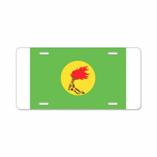 Cafepress Zaire Flag License Plate (1486861408)