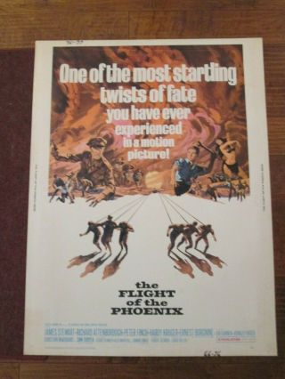 Flight Of The Phoenix - 30 X 40 Movie Poster - James Stewart