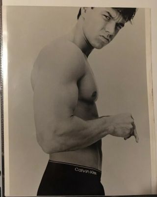 Mark Wahlberg Official Calvin Klein 8x10 Photos Fashion Photography Male Nude
