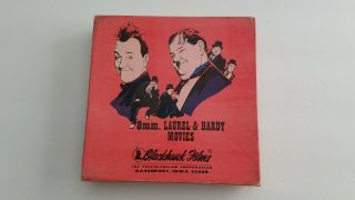 Laurel and Hardy Murder Case Movie 8mm 2 Reels Blackhawk Films 1930s 2