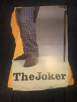 Joker 1989 Authentic Batman Movie Lifesize Cardboard Standee - Jack Nicholson 2