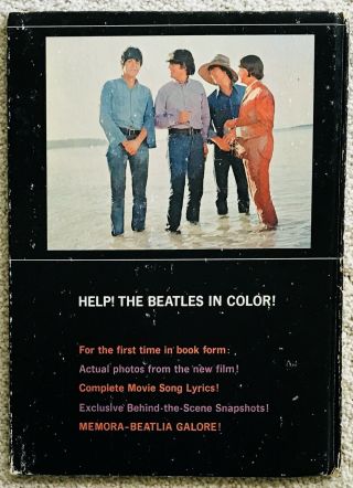 Help by the Beatles 1965 hardcover film program John Lennon Paul McCartney 2