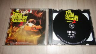The Texas Chainsaw Massacre 2 Thailand 2 Disc Video CD VCD X DVD.  Rare 3