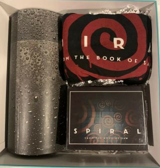 Spiral From The Book Of Saw Movie Promo Set Puzzle T - Shirt Water Bottle
