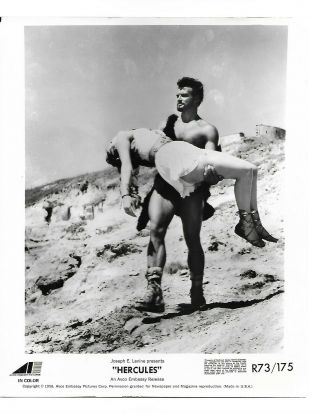 Steve Reeves Handsome Beefcake Hercules 1958 Vintage Orig Photo 224