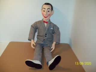 Vintage Pee Wee Herman Pull - String Talking Doll Matchbox 1987 Pee Wees Playhouse