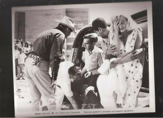 1960 Monroe Gable Clift Wallach " The Misfits " Publicity Photo