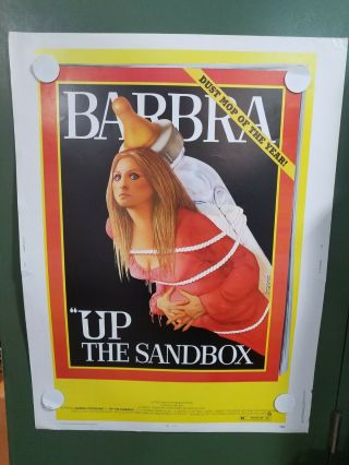 1973 Up The Sandbox 30x40 Movie Poster Barbra Streisand Comedy Richard Amsel Art