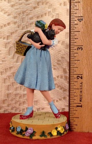 1999 Judy Garland As Dorothy With Toto Enesco Wizard Of Oz Collectible Turner Co