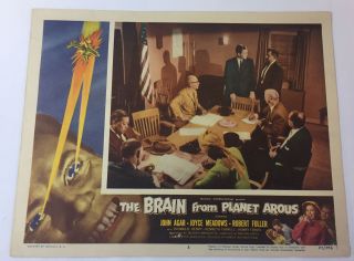 1957 Lobby Card The Brain From Planet Arous 3