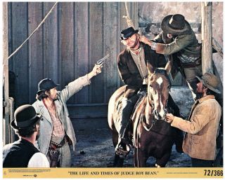 Life And Times Of Judge Roy Bean Us 8x10 Lobby Card Hanging Scene