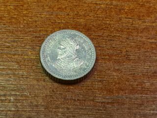 1904 Panama 2.  5 Centesimos De Balboa Bu Coin