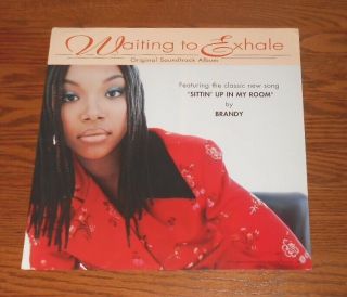 Brandy Waiting To Exhale Soundtrack Poster 2 - Sided Flat Square 1995 Promo 12x12