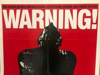 1982 MOVIE POSTER THE BEAST WITHIN 27X41 